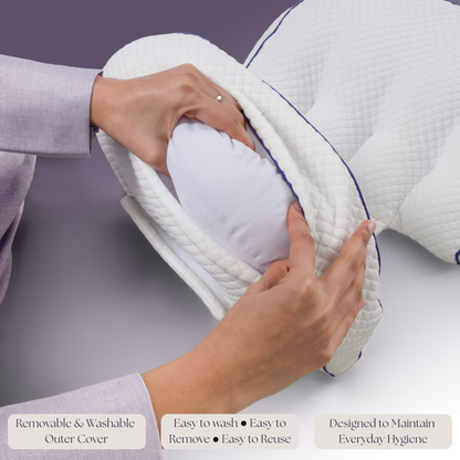Oraama 3-Piece Pregnancy Pillow | Modular Maternity Support Cushion