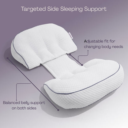 Oraama 3-Piece Pregnancy Pillow | Modular Maternity Support Cushion